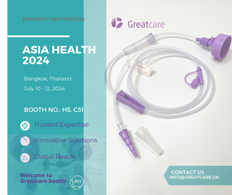 Greatcare komanda dalyvauja „ASIA HEALTH 2024“.